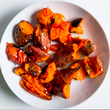 Recipe: Sweet n' Savory Sweet Potatoes with Honey:
