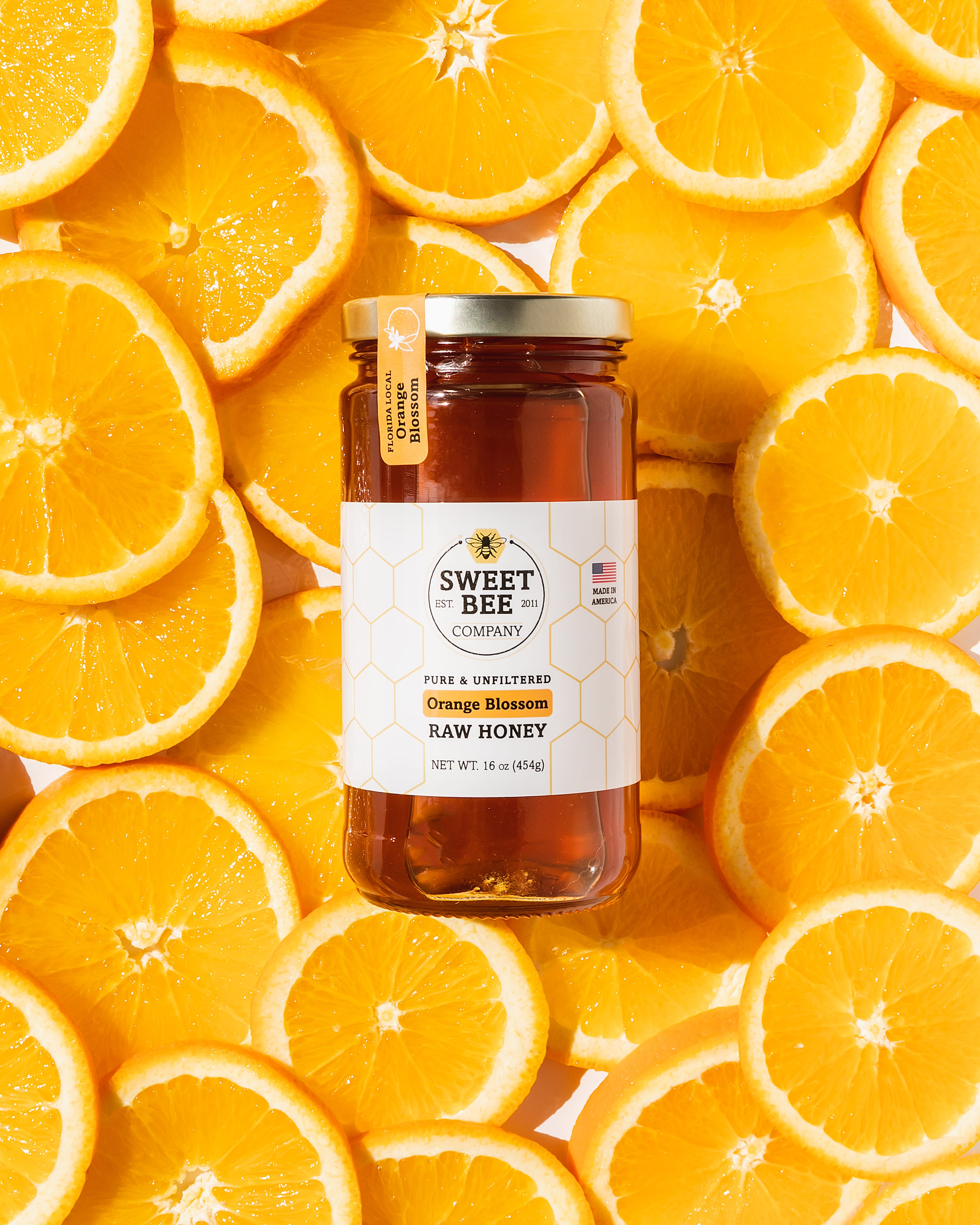 Savannah Bee Co. Orange Blossom Honey - 3 oz jar