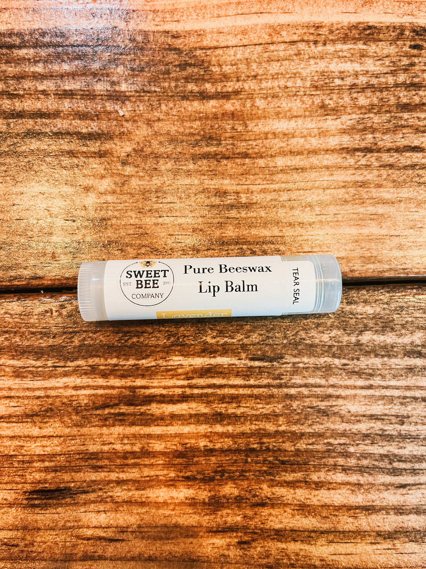 Pure Beeswax Lip Balm